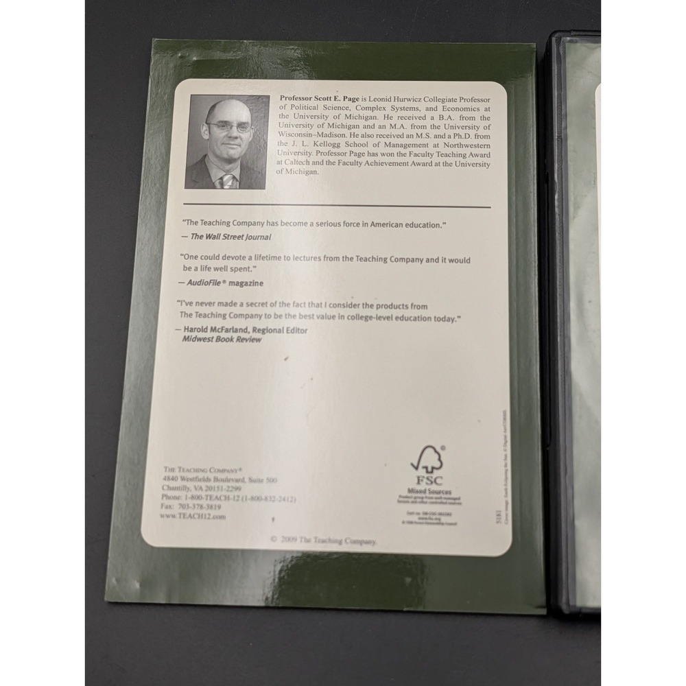 Great Courses DVD and Guide Book - Understanding Complexity by Scott E. Page - Picture 5 of 5